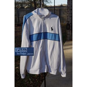 Polo Big Pony Track Jacket Warmup Jordan UNC Colors